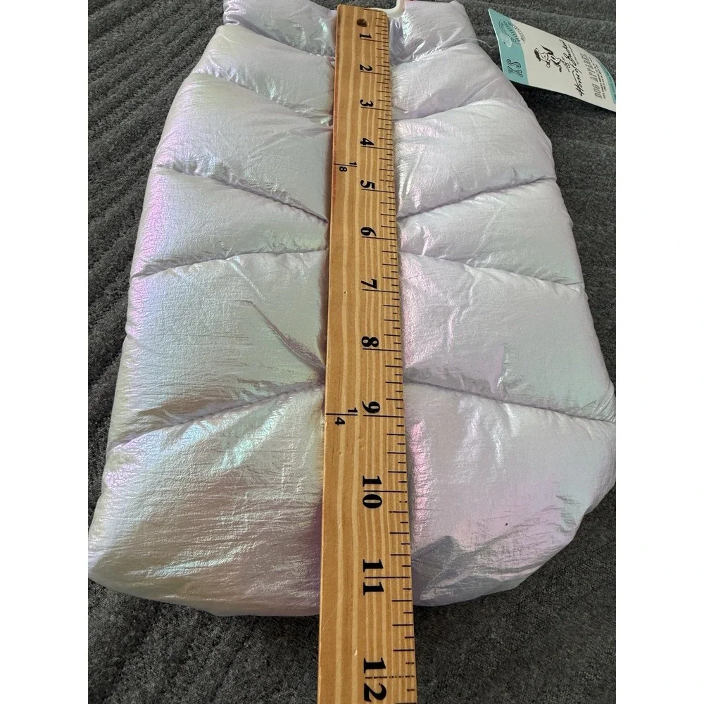 Dog Puffer‎ Vest XS House Of Barker Quilted Dog Squeaky Toy Lot Squishmallow NWT
